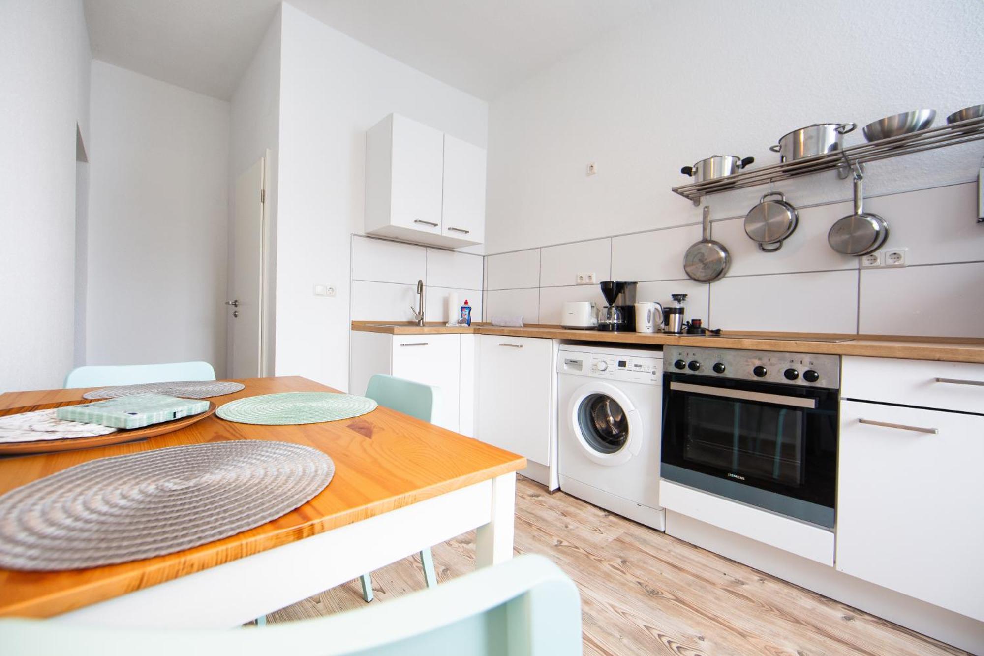 Grossraum-Apartments Mit 2Sz, Wz, Kueche, Smart-Tv, Parken, Etc Erfurt Pokoj fotografie