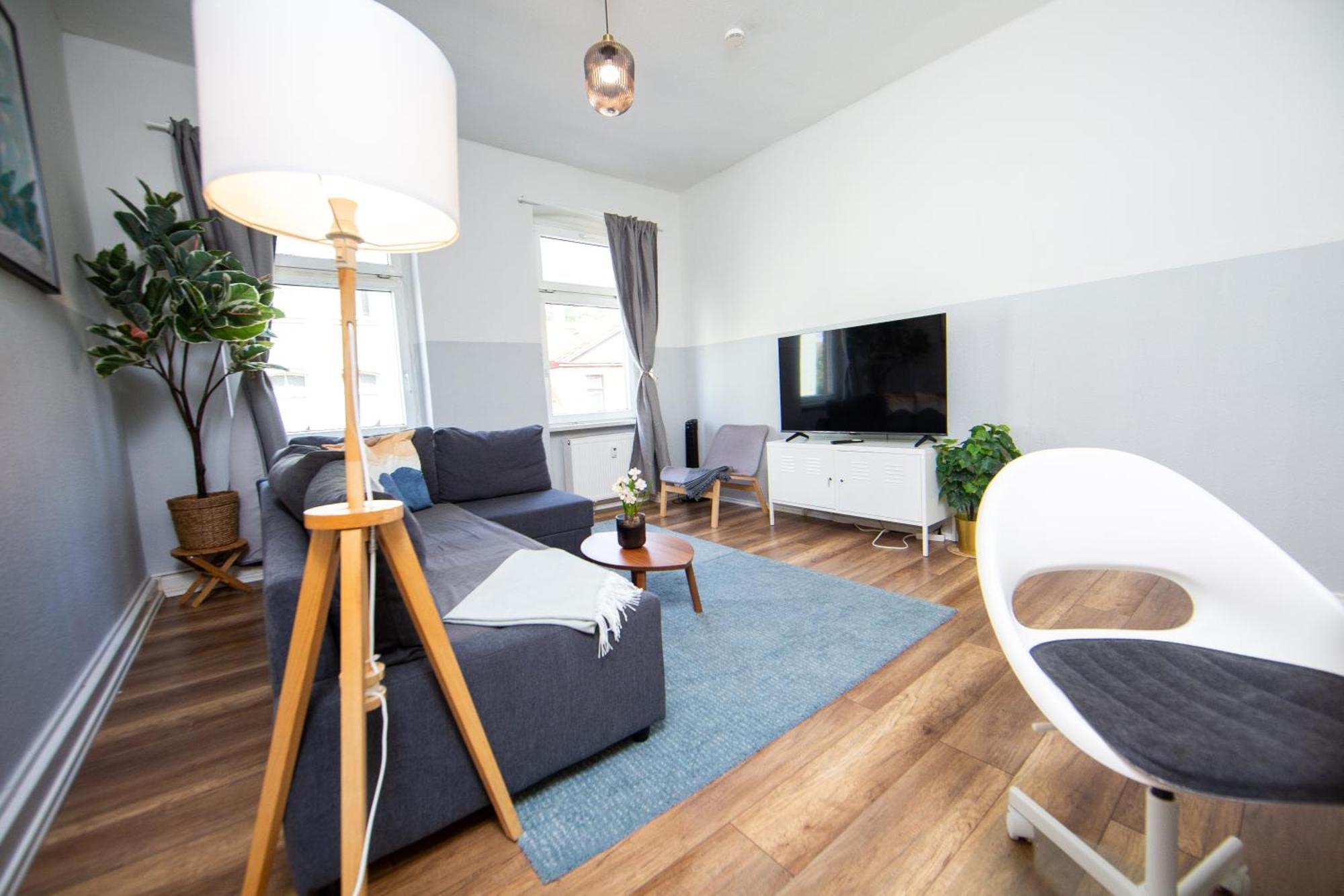 Grossraum-Apartments Mit 2Sz, Wz, Kueche, Smart-Tv, Parken, Etc Erfurt Pokoj fotografie