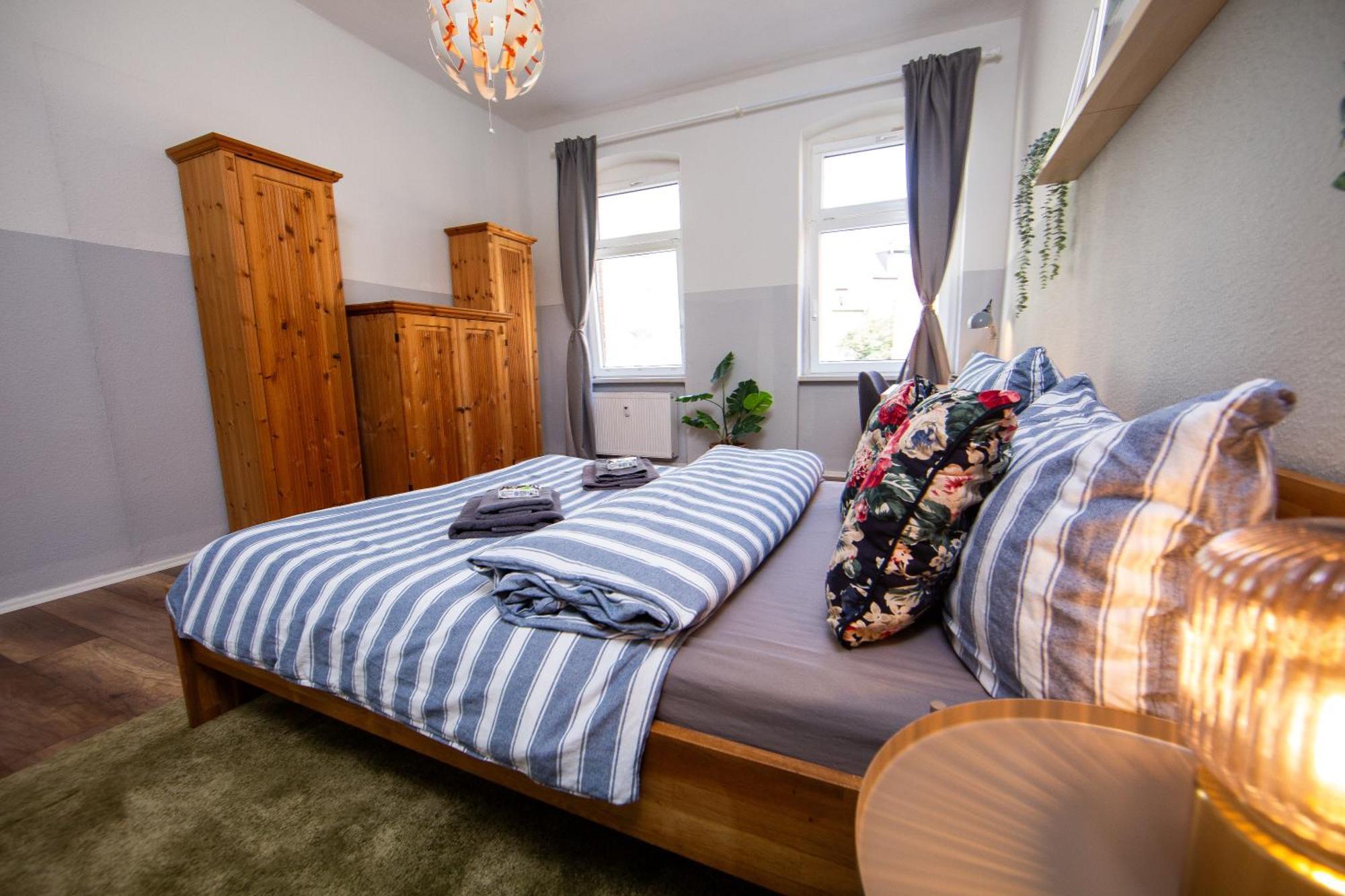 Grossraum-Apartments Mit 2Sz, Wz, Kueche, Smart-Tv, Parken, Etc Erfurt Pokoj fotografie