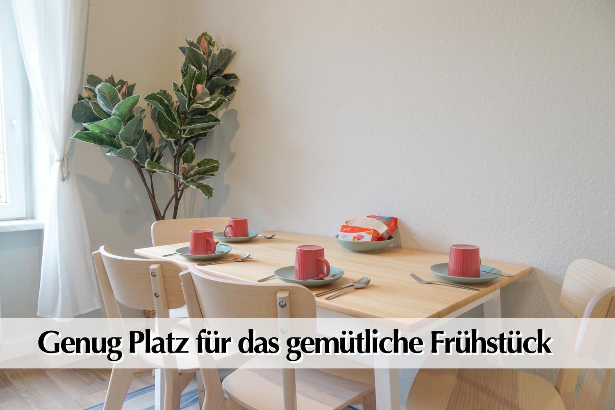 Grossraum-Apartments Mit 2Sz, Wz, Kueche, Smart-Tv, Parken, Etc Erfurt Pokoj fotografie