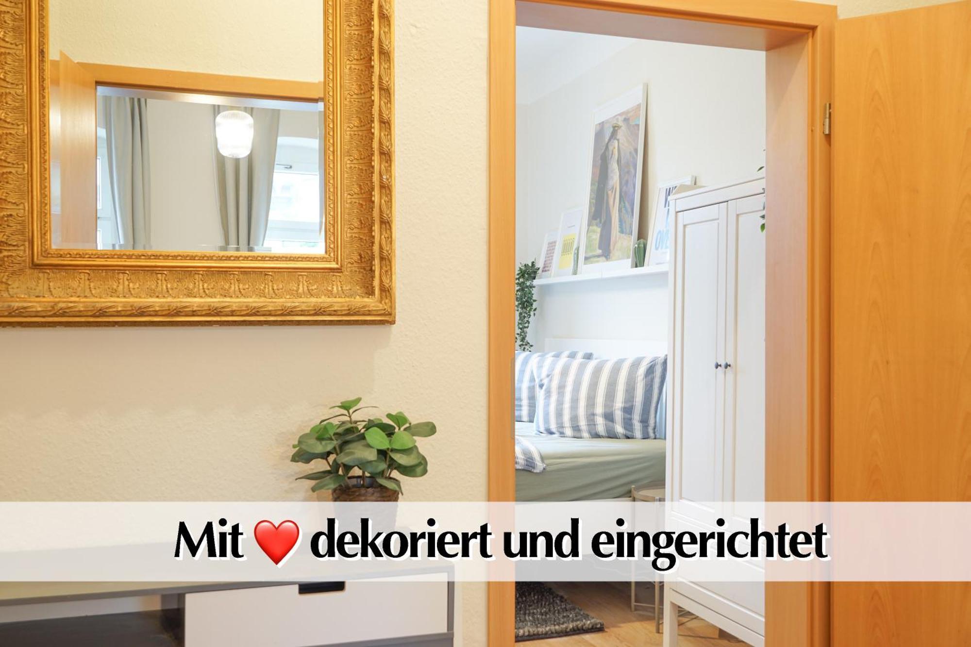 Grossraum-Apartments Mit 2Sz, Wz, Kueche, Smart-Tv, Parken, Etc Erfurt Exteriér fotografie
